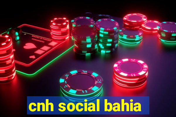 cnh social bahia